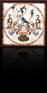 Флорентийская мозаика, натуральный камень